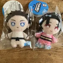 鬼滅の刃　chibiぬいマスコット　狛治　恋雪　２種セット