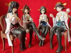 艦これ　高速戦艦 金剛 榛名 霧島 比叡 SQ フィギュア　４種