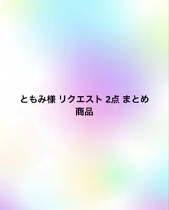 ともみ様 リクエスト 2点 まとめ商品