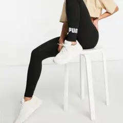 【Mサイズ】新品 タグ付き PUMA プーマ エッセンシャル ロゴ レギンスのサムネイル