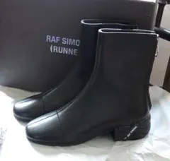 €720ラフシモンズ黒ブーツ36RAF SIMONS RUNNER黒ブラック新品