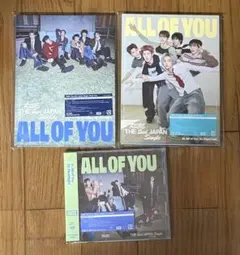 RIIZE CD All of You 3種セット　初回限定盤　通常盤