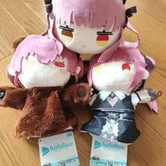 ホロライブ 宝鐘マリン ぬいぐるみ 3点セット おまけ付き