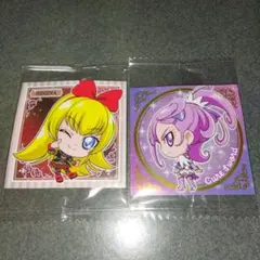 プリキュア オールスターズ　ウエハースシール　レジーナ、R レア　キュアソード