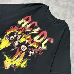 00s AC/DC Tシャツ Highway to Hell ファイヤーフレイム