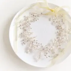 Pastelpalette ヘッドドレス　結婚式　ヘアアクセサリー　ブライダル