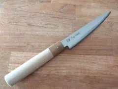 京都有次 三徳包丁 18cm 鋼 バフ仕上げ 新品未使用 有次 包丁 三徳 180mm 日本製 S合金鋼 Aritsugu 黒木柄 名入れ