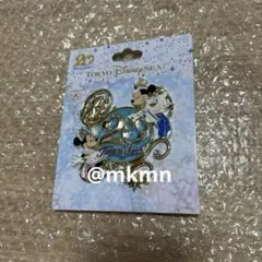 東京ディズニーシー　２０周年　ピンバッジ