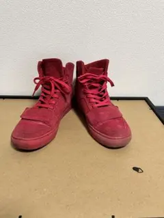 クリエイティブレクリエーション　スエードスニーカー　レッド