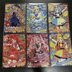 ひみつのアイプリリング3弾ミラクルカード６枚セット