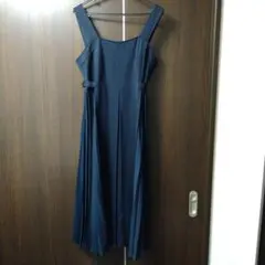 SHIPS　ロングワンピース　ネイビー