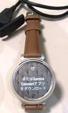 超美品 ガーミン Lily 2 Classic Cream Gold レザー
