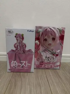 桜ミク Coreful 和風喫茶＆初音ミク ぬーどるストッパー 椿 - メルカリ