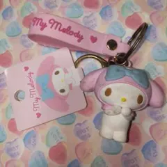 注意 汚れあり マイメロディ フィギュア キーホルダー