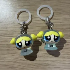 パワーパフガールズ　バブルス　レインコート　めじるし