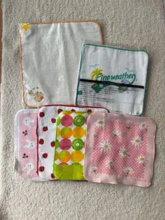 タオルハンカチ7枚まとめ売り