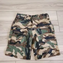 FAT　カモフラ　ショートパンツ