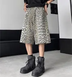 ⭐️レオパードハーフパンツ(ショーツ)