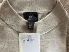 H&M ベージュ タートルネックセーター EUR XS