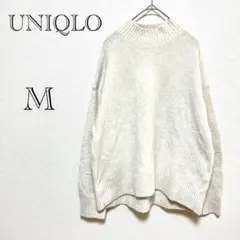 ユニクロ UNIQLO ハイネックニットセーター 【M】 シンプル 秋冬