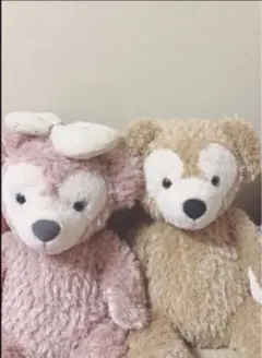 ディズニーダッフィーシェリーメイぬいぐるみセット