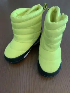 gravis 蛍光イエロー　スノーブーツ　子供用