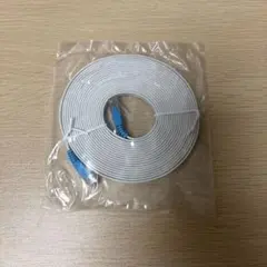 フラットLANケーブル ホワイト