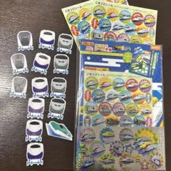 プラレール　こぼうびシール手帳セット