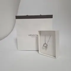 VENDOME BOUTIQUE ダブルリングネックレス 2way ネックレス