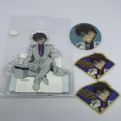 名探偵コナン 怪盗キッド アクリルスタンド 缶バッジ 特典 ステッカー セット