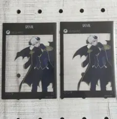 【ブルーロック】 天使と悪魔 凪誠士郎 クリアカード クリアシート 2枚セット