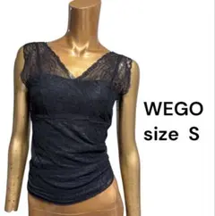 No.644 (☆)WEGO レース柄タンクトップのサムネイル