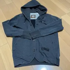 DIESEL フード付パーカー Sサイズ ダークグレー 希少