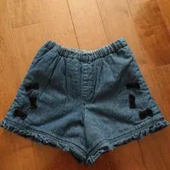 any FAM/裏起毛デニムショートパンツ140cm