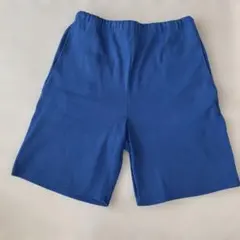 美品　ブルー ショートパンツ LLサイズのサムネイル