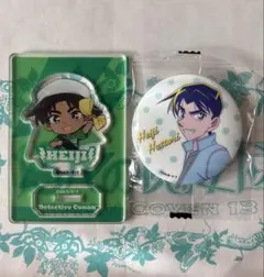 服部平次 ロックフェスアクリルスタンド 缶バッジ