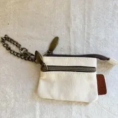 【未使用品】Lente ハンドバッグ付属のミニポーチのみ 財布 小物ポーチ 帆布