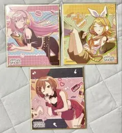 プロセカ birthday 色紙 MEIKO 巡音ルカ 鏡音リン