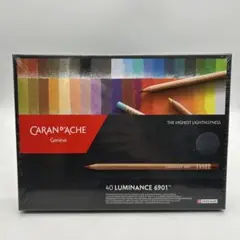CARAN D'ACHE LUMINANCE 6901 40色セット - メルカリ