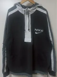 NIKE パーカー　フーディ　古着　ハーフジップ
