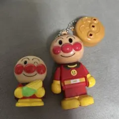 アンパンマン　キーホルダー　指人形