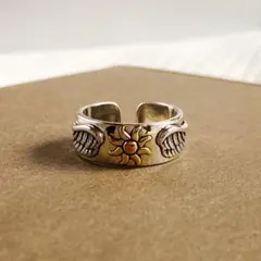 シルバー925 メキシカン インディアン ナバホ ヴィンテージリング アメカジ