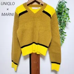 MARNI マルニ UNIQLO ユニクロ コラボ ニット 美品 イエロー M