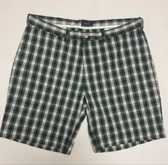 polo ralph lauren ショートパンツ　チェック　グリーン