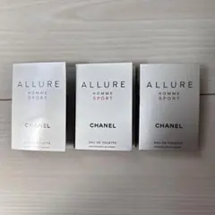 CHANEL ALLURE HOMME SPORT サンプル 3個セットのサムネイル