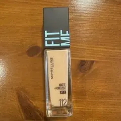 メイベリンフィットミーリキッドファンデーション112