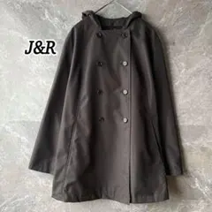 J&R 高級感 フーディースプリングコート アウター 羽織り 日本製 軽いのサムネイル