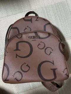 GUESS リュック ブラウン 総柄