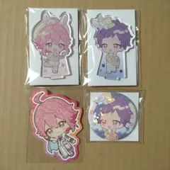 あんスタ　アニカフェ　アクスタ　ステッカー　姫宮桃李　伏見弓弦
