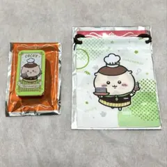 【匿名配送】ちいかわ　COCO’S くりまんじゅう　巾着　スライドケース